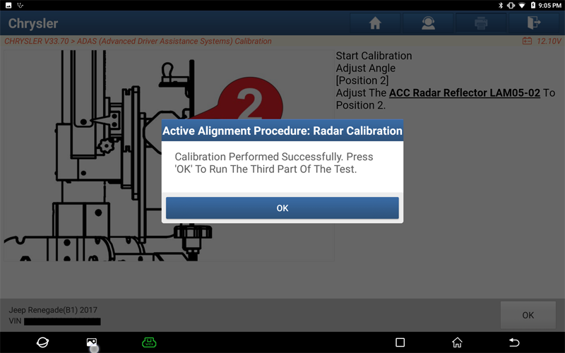 Renegade ACC Radar Calibration 19