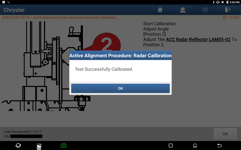 Renegade ACC Radar Calibration 21