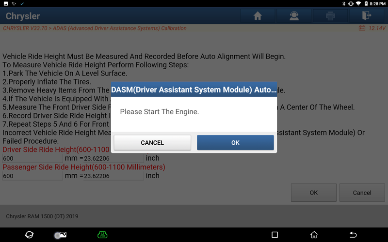  RAM DASM Camera Radar Calibration 09