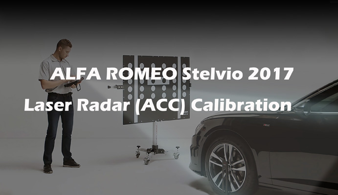 ALFA ROMEO Stelvio 2017 Laser Radar (ACC) Calibration