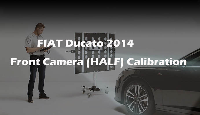 FIAT Ducato 2014 Front Camera (HALF) Calibration