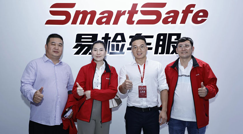Customers Visiting SmartSafe Company