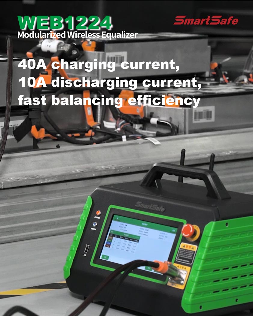 40A charging current, 10A discharging current, fast balancing efficiency
