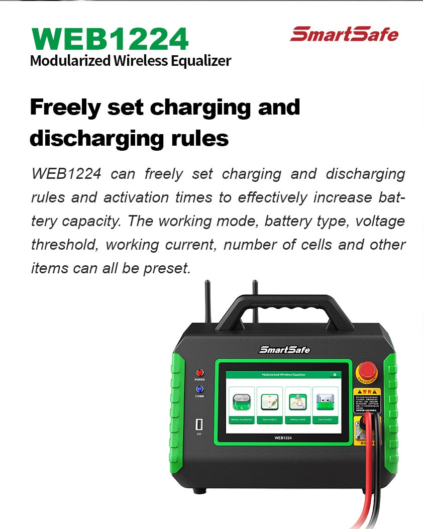 Freely set charging and discharging rules