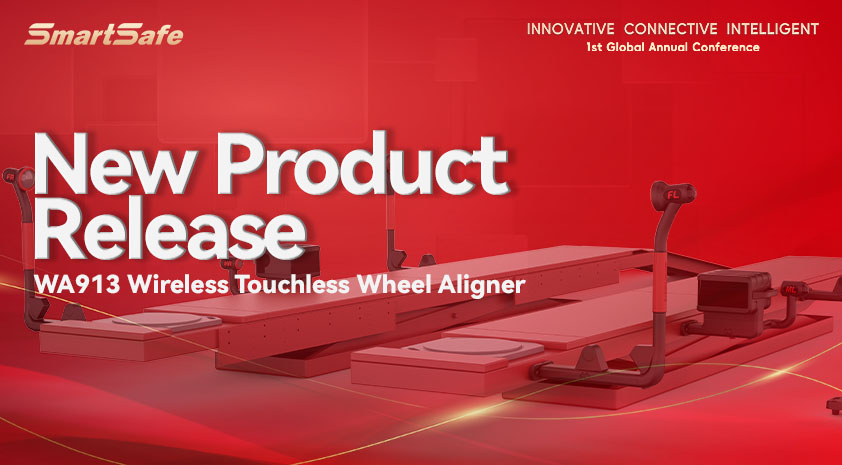 WA913 Wireless Touchless Wheel Aligner Officially Released