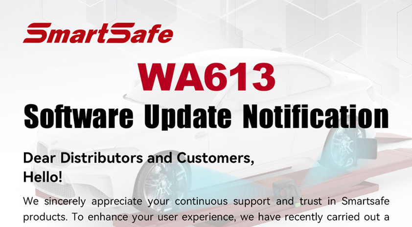 WA613 Software Update Notification