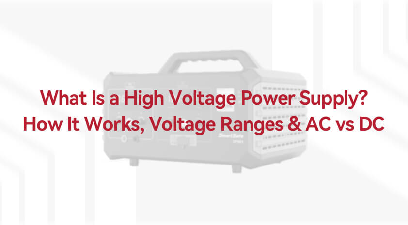 What Is a High Voltage Power Supply? How It Works, Voltage Ranges & AC vs DC